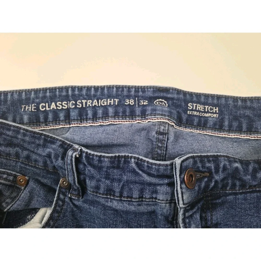 C&A Jeans 38x32 Classic Straight‎ Fit Extra Comfort Stretch Denim